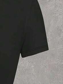 少女印花休闲标语蝴蝶结春夏修身短袖T恤，女童露脐T恤，Y2K