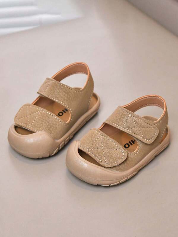 1 Par de Sandálias de Bebê Antiderrapantes de Sola Macia e Unissex com , Adequado para Uso Diário de Verão e Atividades ao Ar Livre