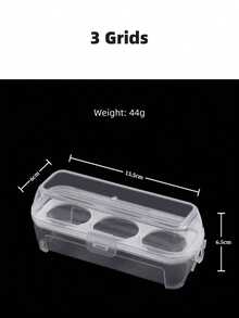 3/4/8 格鸡蛋托容器盒，防震厨房储物收纳盒，适合户外露营野餐便携式鸡蛋托盘，防溢、防震、便携 - 非常适合露营、野餐、旅行、复活节、鸡蛋储存托盘 - 彩色 - 查看 9