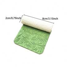 1pc Water Ripples Texture Roller, High-Precision Design Polymer Clay Texture Roller For DIY Creative Decorative Earrings, Crafting Tool, Artistic Crafts - Clay Texture Roller - View 9