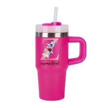 Tasse personnalisée de 14 oz avec lettre de A à Z, tasse à boire de tous les jours, cadeau surprise, cadeau de nouvel an, cadeau d'anniversaire, cadeau de la Saint-Valentin, convient à la famille, aux amis, aux amoureux, à la fête des mères, à la fête des infirmières, à la fête des pères, au mariage, à la remise des diplômes, à la fête des enseignants, multifonctionnel, ornemental, réutilisable, raffiné, élégant, de haute qualité, coloré, moderne, personnalisé, unique, idéal comme cadeau pour lui, idéal comme cadeau pour elle, petit ami, papa, petite amie, maman, famille, amis, salle de thé, maison, jardin, bureau, tasses personnalisées, ambiance chaleureuse