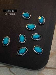 Geassorteerde 5 stuks/30 stuks/50 stuks nieuwe nagelkunst Boucheron-serie decoraties, vintage paleisstijl exotische platte versieringen, strass-steentjes
