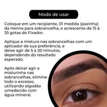 Henna Sobrancelha Glance Rare Way Todas As Cores Kit Henna Profissional Completo Festa Junina