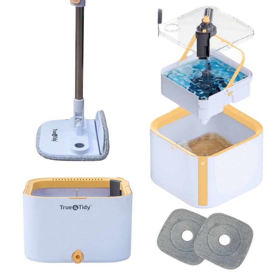 TrueClean Duo Bucket & Spin Mop 2.0 System