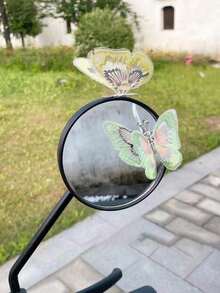 1 件装会动的蝴蝶电动自行车装饰品车上可爱小挂饰 - 均碼 - 查看 2