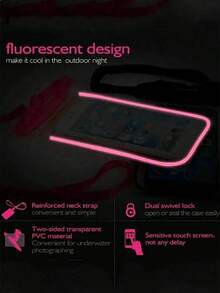 5pcs Waterproof Phone Case, Casual Waterproof Phone Pouch Cellphone Pvc Bag For Vacation Beach Sports Bag School Supplies School Stuff For School For Student(Random Cardboard) Purse Wallet For Outdoor Sport Summer Travel Holiday Swimming Pool - Multicolor - View 3