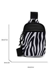 Student Fashion Casual Versatile Sports Chest Bag - Multicolor - View 8