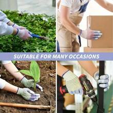 5 Pairs Breathable Gardening Gloves - Anti-Slip Design, Abrasion Resistant, Fatigue Resistant Work Gloves For Digging, Planting And Weeding