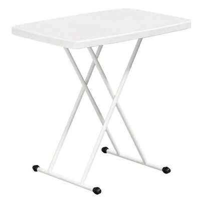 折りたたみテーブル サイドテーブル 高さ3段階調節 幅65cm 折りたたみ 昇降式 テーブル リビングテーブル おしゃれ コンパクト 在宅ワーク