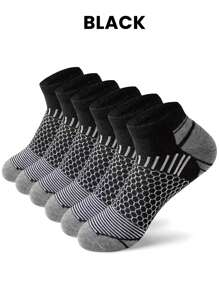 30 pares de calcetines tipo tobillera con diseños de rayas y geométricos, de tela de malla transpirable y tejido de punto, suaves y cómodos, calcetines deportivos para hombre, adecuados para todas las estaciones