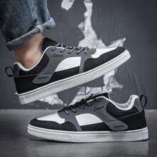 Tênis esportivos casuais da moda masculina, tênis chunky de cano baixo e respiráveis