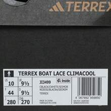 Adidas Giày cổ thấp ngoài trời Terrex Boat Lace CLIMACOOL JI3499 cho nam 2025 - màu đen - Xem 7