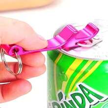 Self Defense Keychain -9-In-1 Tactical Key Ring Set With No-Touch Keychain, Glass Breaker & Survival Whistle For Women Men, Emergency Protection For Jogging, Night Walking, Travel, Lipstick Holder, Hand Sanitizer Bottle Cover. - Multicolor - View 5