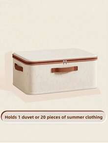 可折叠便携收纳盒，防尘衣物被褥整理盒，弹簧式家用收纳箱 - 方便省空间，适用于收纳床上用品、布料、春季衣物被褥、户外庭院收纳、返校季用品（由于纺织材料，可能会出现轻微的颜色转移和印花，但不影响使用）。可用作化妆包、洗漱包、桌面收纳盒、化妆包、化妆袋、首饰盒、化妆刷收纳盒、香水收纳盒、化妆包、女士礼物、圣诞礼物、女士礼物创意、房间装饰。 - 彩色 - 查看 10