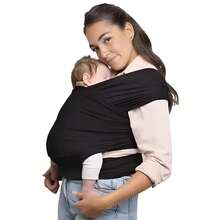 Canguru para Bebê Baby Sling em Malha para Sling Little Beni 5 metros - Preto - Visão 2