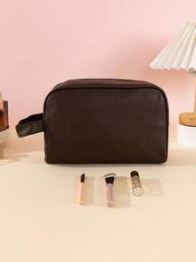 1个男士防水PU纯色化妆包，大容量洗漱包，便携式收纳包，父亲节礼物，学生书包，房间装饰，包包，化妆包，梳妆台，旅行，化妆包，收纳包，储物包，化妆品收纳包，化妆包，洗漱包，桌面收纳包，化妆包，化妆袋，化妆品收纳包，梳妆台配件，化妆袋，女士化妆洗漱包，女士小化妆包，女士小化妆包，圣诞礼物，女士礼物创意，收纳袋，化妆袋，旅行必备 - 彩色 - 查看 8