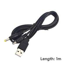 DATA FROG Kabel USB DATA FROG 2 w 1 do ładowania i transmisji danych dla PSP 1000/2000/3000, przenośny kabel ładujący PlayStation