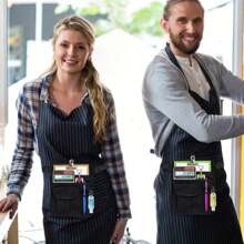 1-Pack Tool Waist Bag, Adjustable Restaurant Order Belt Apron Waist Wallet, Fabric, Woven Design, Bar Storage Paper And Pen Bag, Suitable For Waiters, Gardeners And Service Industry Order Tool Bags, Ideal Design Gift For Employees
