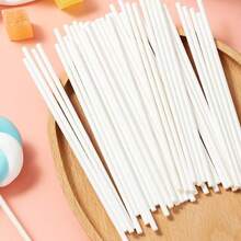 Lollipop Paper Sticks For Professional Candy Making, Baking Class Supplies, Chocolate/Cookie DIY Craft Bundles
