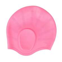 Unisex Waterproof Swimming Cap - High Elasticity, Ear Protection, Long Hair Coverage - Large Silicone Snorkeling Cap, Swimming Pool Floating Accessory, Water Sports Gear - Multicolor - View 13