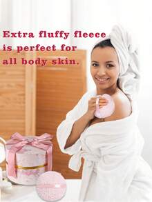 3.7Inch Powder Puff Gifts Favor, Body Powder Puff For Dusting Powder, Women Powder Puff With Storage Container For Bath, Body Powder Applicator And Oversize Powder Puffs For Body Powder - Multicolor - View 7