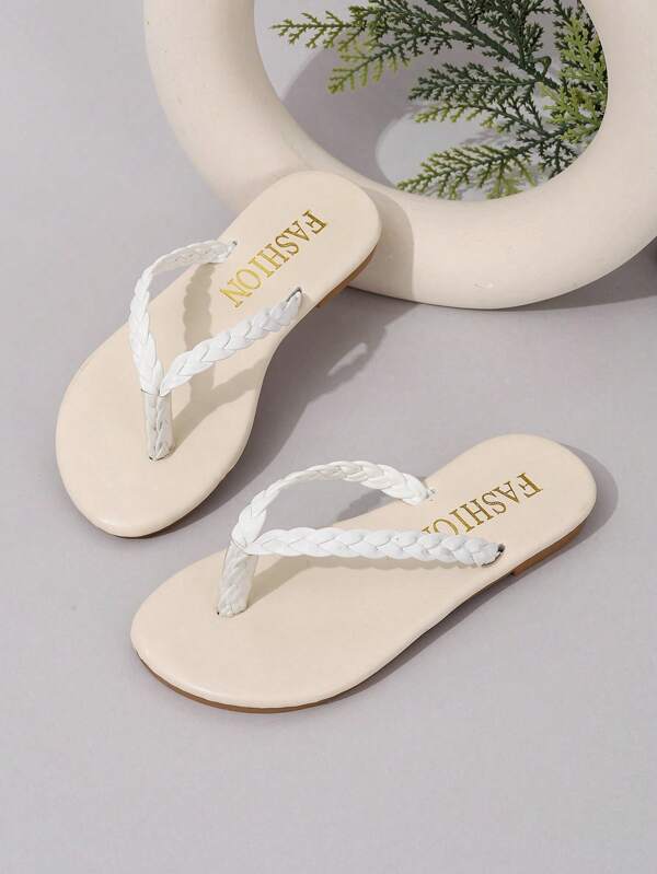 Lässige, niedliche, Einfarbige gewebte Sandalen für Kleinkinder, offene Zehenpartie, atmungsaktiv, modisch, leicht, bequem, Bade-Sandalen