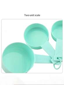 Juego de 10 piezas de tazas y cucharas de medición apilables de KitchenAid, herramientas de cocina y repostería - Multicolor - Ver 8