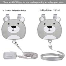 Baby Harnesses & Leashes - Dark Grey - View 3