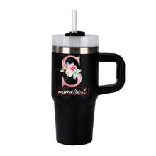 Tasse personnalisée de 14 oz avec lettre de A à Z, tasse à boire de tous les jours, cadeau surprise, cadeau de nouvel an, cadeau d'anniversaire, cadeau de la Saint-Valentin, convient à la famille, aux amis, aux amoureux, à la fête des mères, à la fête des infirmières, à la fête des pères, au mariage, à la remise des diplômes, à la fête des enseignants, multifonctionnel, ornemental, réutilisable, raffiné, élégant, de haute qualité, coloré, moderne, personnalisé, unique, idéal comme cadeau pour lui, idéal comme cadeau pour elle, petit ami, papa, petite amie, maman, famille, amis, salle de thé, maison, jardin, bureau, tasses personnalisées, ambiance chaleureuse