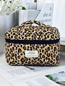 Borsa organizer per il trucco di moda con stampa leopardata, borsa da toilette da viaggio di grande capacità, pochette cosmetica, regalo per vacanze, ritorno a scuola, conferenze, feste, casa, organizer da viaggio per il trucco, accessori con cerniera, decorazione per la stanza, borse, borsa per il trucco, vanità, viaggio, borsa per il trucco, accessori da viaggio, organizer, stoccaggio, accessori da viaggio, organizer per il trucco, borse per il trucco, borsa da toilette, organizer da scrivania, borsa cosmetica, pochette per il trucco, organizzatore per il trucco, accessori per la vanità, pochette per il trucco, borse per il trucco, borsa cosmetica, organizzatore per il trucco, viaggio, pochette per il trucco, borsa, vanità, pochette per il trucco, accessori da viaggio, borsa a bustina, accessori da viaggio, accessori per la vanità, borsa per il trucco piccola, pochette per il trucco, borsa cosmetica, accessori da viaggio, grande capacità - Multicolore - Visualizzare 6