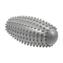 1 pieza Rodillo masajeador de pies con forma de pepino de mar para el fascitis plantar y dolor miofascial del arco del pie - Gris - Ver 2