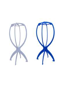Wig Stand, Wig Head Stand For Multiple Wigs Collapsible Holder Wig Display Tool Travel Stand For All Wigs, Portable Wig Holder Hat Display Portable Travel Wig Holder Stands For Multiple Wig Head Stand Stable Back To School