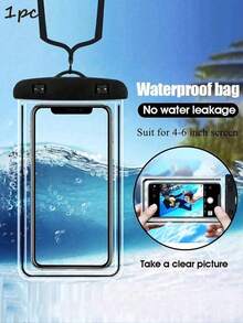 5pcs Waterproof Phone Case, Casual Waterproof Phone Pouch Cellphone Pvc Bag For Vacation Beach Sports Bag School Supplies School Stuff For School For Student(Random Cardboard) Purse Wallet For Outdoor Sport Summer Travel Holiday Swimming Pool - Multicolor - View 6