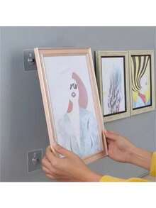 10pcs Photo Frame Hooks Storage Racks Screw Holders Hanger For Door Multifunction Gadgets Self-Adhesive Organizer Kitchen Accessories Home Bathroom Decor Bathroom Organizer Summer - Multicolor - View 6