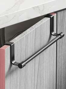 1 pezzo Portasciugamani per mobile da cucina, barra portasciugamani moderna per mobile, portasciugamani da parete, portasciugamani per strofinacci, adatto per casa, cucina, bagno, decorazione bagno, organizzatore bagno, decorazione autunnale, ritorno a scuola