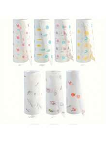 100PCS Sheets High Quality Absorbent Paper Towels, Multi-Ply Disposable Kitchen Paper Towels, Strong Oil Absorbing Wiping, Slouchy Wipe Alternative, Essential For Kitchen And Parties, For Outdoor, Camping