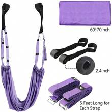 Leg Stretcher Strap, Backbend Training Belt With Door Anchor, Flexibility Trainer Stretching Equipment Assist Stretch Strap For Fitness Gymnastics Dance Aerial Yoga Ballet
