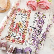 1 Stück dekorative Blumen Washi Tape, Bürobedarf, wasserfeste PET-Tape für Scrapbooking und Rückkehr zur Schule zum Basteln für den Grenzüberschreitenden Handel