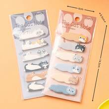 Cartoon Cat Sticky Notes Can Be Attached With Ins Style Cute Index Stickers, Tags, Classification Stickers, Memo Messages, N Stickers - Multicolor - View 9
