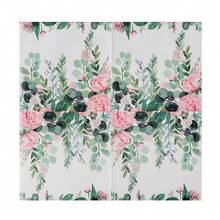 20pcs Floral And Leaf Print Disposable Paper Napkins For Party, Gathering, Tabletop Use - Multicolor - View 7