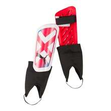 Puma Ultra 30874 Lightweight Shin Guards (White/Red)