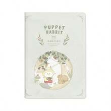 4pcs/Set Simple Thickened Plastic Cover Cute Cartoon Notebook, Suitable For Students, Portable Mini Memo Pad - Multicolor - View 6