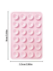 3pcs Silicone Suction Phone Case Mount,Phone Suction Sticky Phone Grip, Adhesive Phone Stand Sticky For Cell Phone - Multicolor - View 8