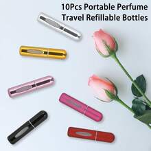 LZYMSZ  10PCS Mini Refillable Perfume Atomizer Bottle, Portable 5ml Spray Scent Pump Case For Women Men Small Mister Spray Bottle For Travel Accessories - 1 - Xem 9