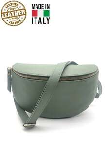 Damen Baumwoll Hüfttasche, Retro PU Gürteltasche, Multi-Taschen Outdoor Reise Brusttasche