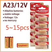 23A 12v Battery Alkaline Battery Anti-Theft Device Remote Control Doorbell Flasher Roller Shutter Door Battery High Battery Life, Super , - (HD) 23A - View 2