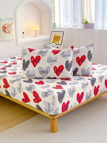 2/3Pcs Fitted Sheet Sets 1 Fitted Sheet + 1/2 Pillowcases - Multicolor - View 2