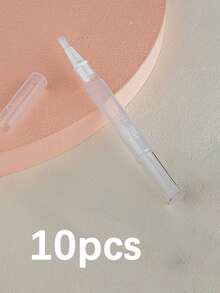 Bút vặn trong suốt 5ml | Bút dầu dưỡng móng tay có thể nạp lại với đầu cọ | Dụng cụ thoa son bóng | Ống serum dưỡng mi | Bút dầu dưỡng móng | Bình đựng tinh dầu | Dụng cụ trang điểm tiện dụng khi đi du lịch cho làm đẹp tại nhà, salon, và chăm sóc cá nhân - Trong sáng - Xem 14