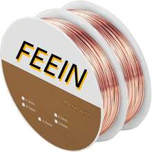2 Rolls Metal Wire (Approx. 6-20 Yards), 0.4MM/0.5MM/0.6MM/0.8MM, Iron Alloy Electroplated Gold/Silver/Rose Gold Color, For Jewelry Making And Crafts (Color Difference Exists) (Regular Electroplating, May Oxidize When Contacting Skin, Sweat, Chemicals, Air, Etc.)