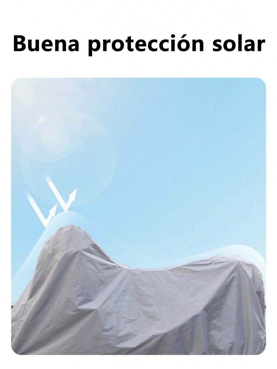 Cubre moto XXL-140*250cm impermeable - Gris - Ver 1